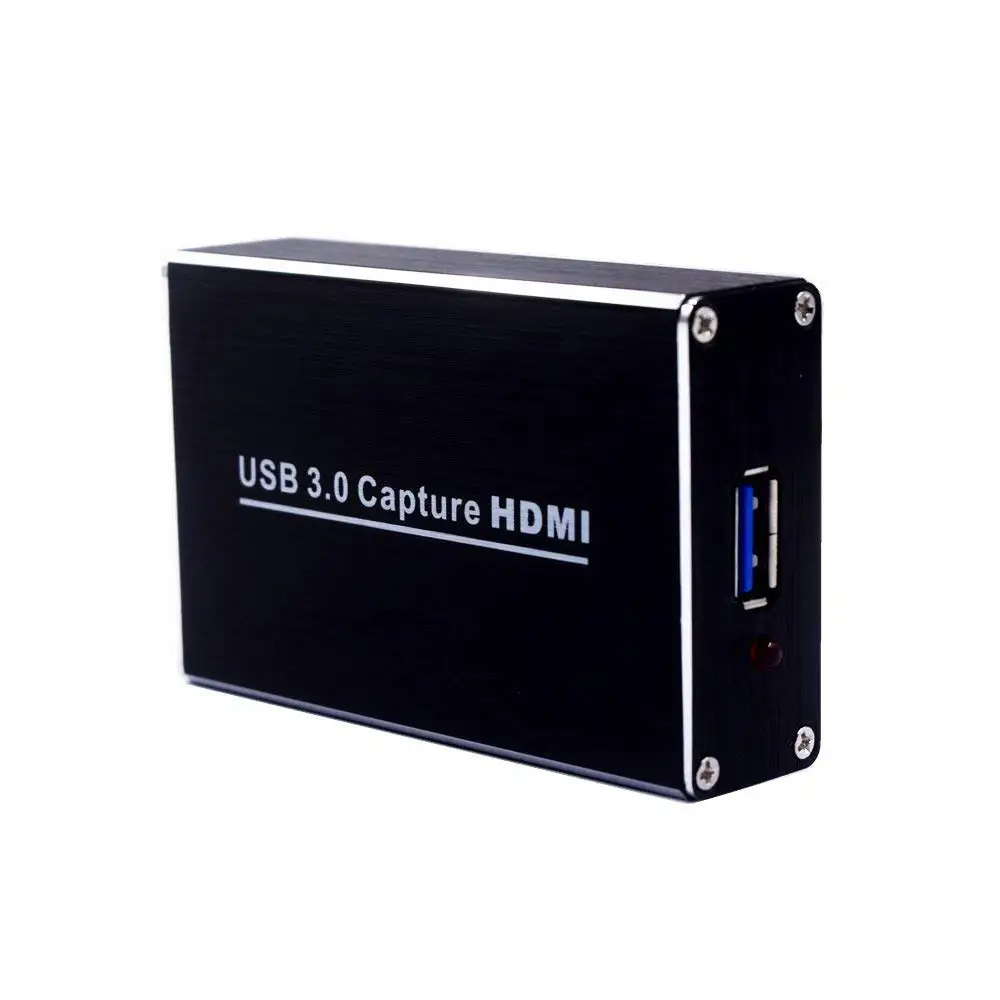 

1080P HD Game Video Recording Box HDMI to USB 3.0 Video Capture Card Dongle For Mac Winodws Youtube Facebook OBS Live Streaming