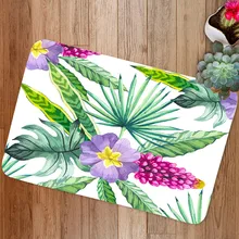 Botanical, flower, seashell популярный дверной ковер домашний коврик тряпичный коврик Домашний Декор Товары для ванной комнаты 40X60 см#4/6