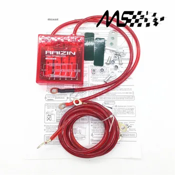 

Mega RAIZIN Volt Stabilizer / With 5 Ground wires and LED display Red type 90%