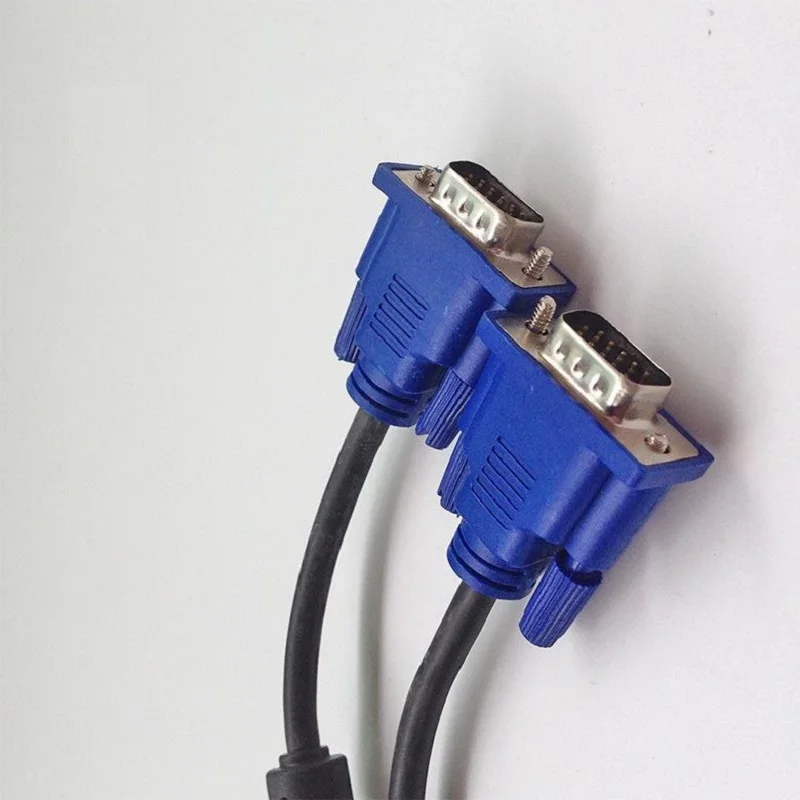 20pcs/lot 3m SVGA VGA Monitor M/M Male To Male Extension Cable free Shipping by DHL/ups/TNT/Fedex