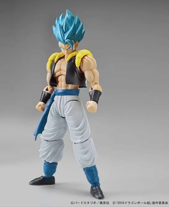 

BANDAI Figure-Rise Blue God Gogeta Dragon ball Z DBZ action figure ULTIMATE SOLDIERS assembly building model Figurals