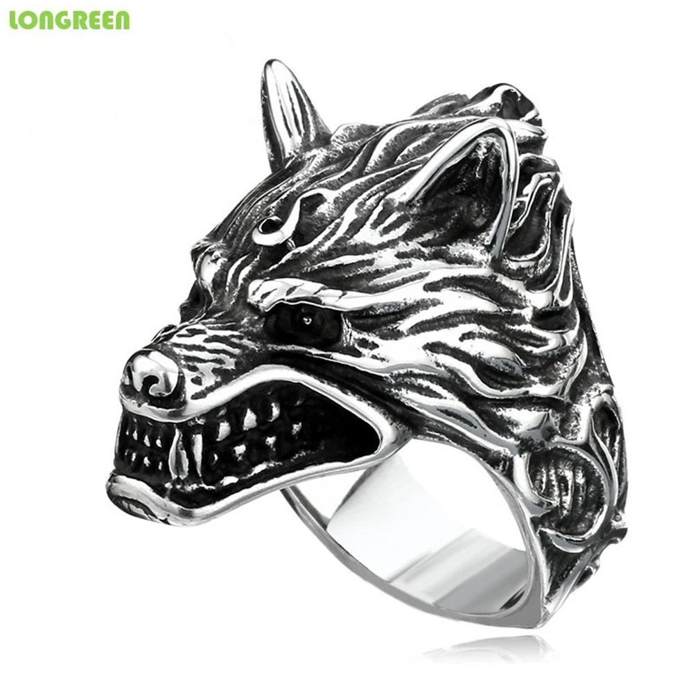 Мужские кольца с ангелом винтажные в стиле панк | Украшения и аксессуары