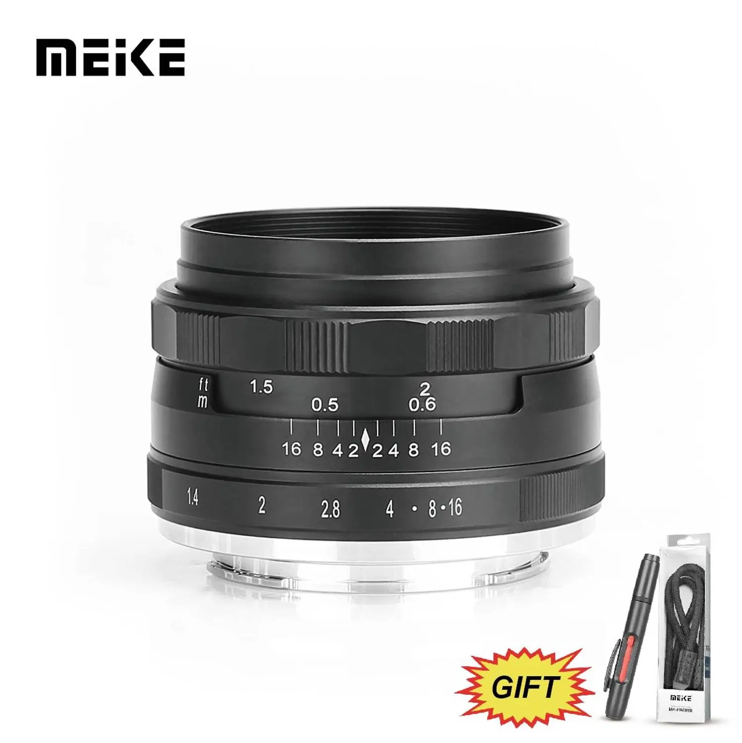 

Meike MK-35-1.4 35mm f1.4 Large Aperture Manual Focus lens APS-C for Sony NEX3/3N/5/5T/5R/5N/NEX6/7/a5000/a5100/a6000/a6300