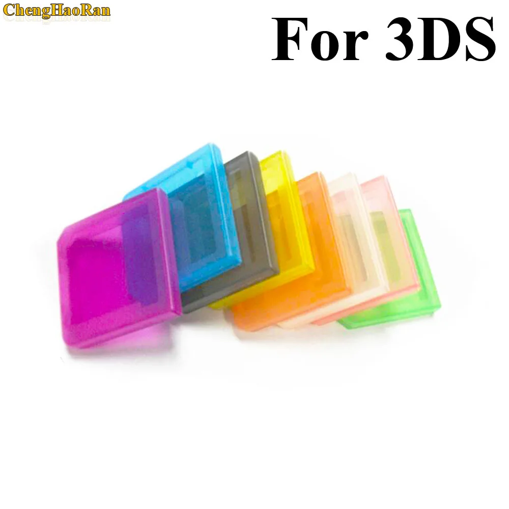 ChengHaoRan 100 шт. футляр для хранения карт памяти TF/CF/SD/SDHC/MS/DS 3DS XL LL игровой аксессуар |