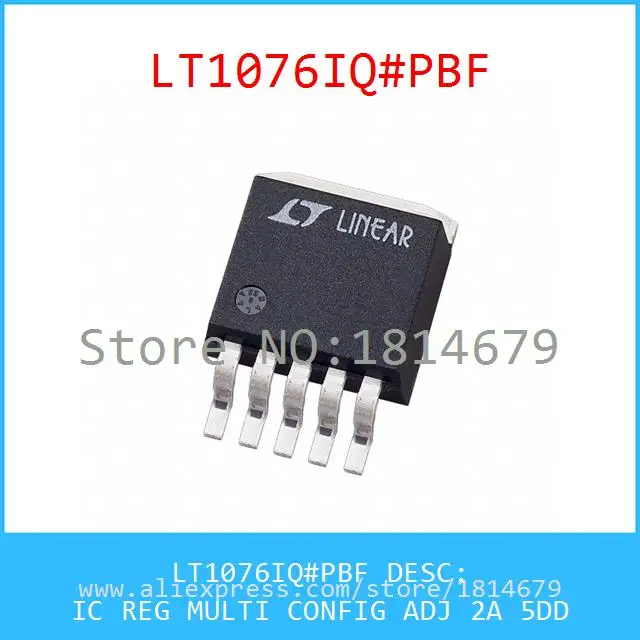 1PCS/lot LT1076IQ#PBF IC REG MULTI CONFIG ADJ 2A 5DD LT1076IQ 1076 LT1076 |