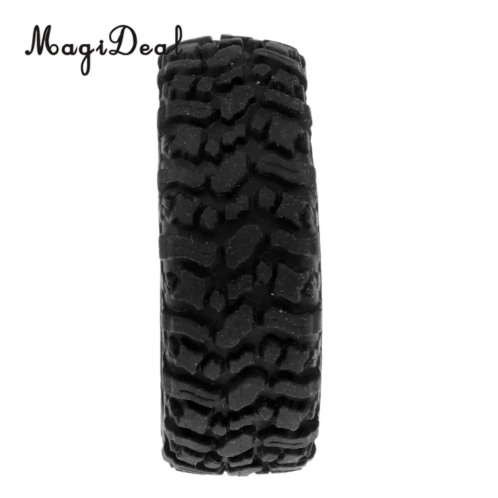 4pcs Rubber Wheel Tire Tyre for RC 1/16 Climbing Crawler Car WPL B-1/B-24/C-14/C-24/B-16 Truck Spare Parts Accessories