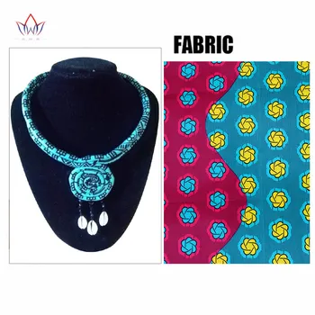 

BRW 2020 Ankara Statement Necklace African Fabric Butterfly Pattern Print Ankara Knotted Necklace Ankara Handnade Jewelry WYB390