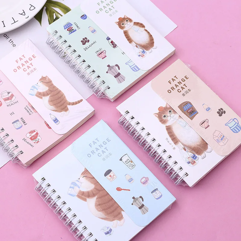

Creative and lovely fat orange cat, Garfield cat coil notebook, randomly send kawaii's Cat Diary tool