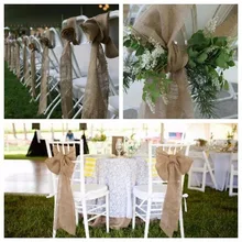 Cheap 10m natural jute burlap ribbon Craft Gift DIY linen Wrap vintage wedding Christmas decoration marriage rustic decor party home