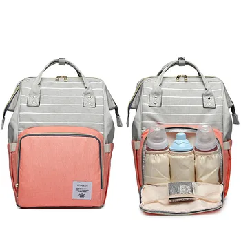 

Mummy bag fashion backpack mother bag multi-function large capacity maternal and child package shoulder bag handbag