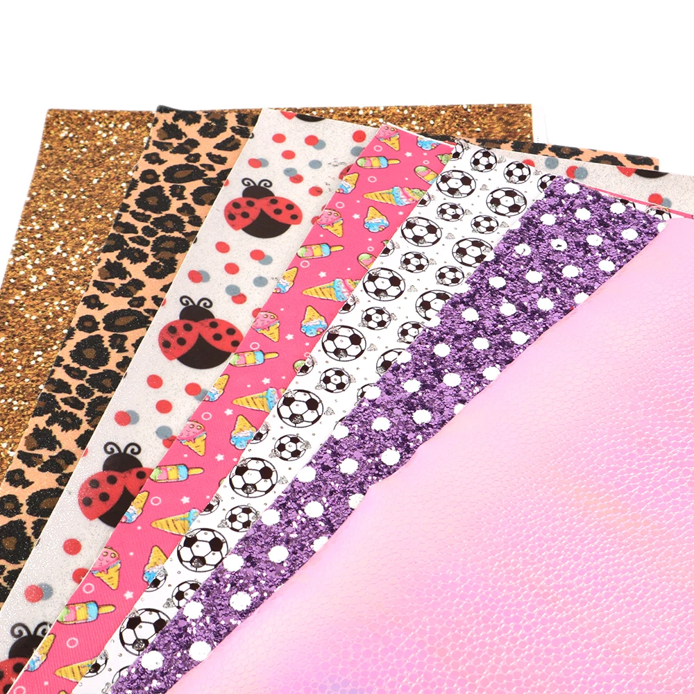 

Faux Artificial Synthetic Leather Hair Bow DIY Decoration 10pcs/pack(style send random has defect),1Yc4507