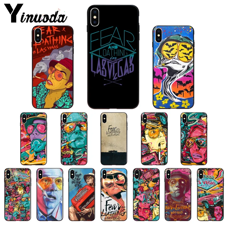 

Yinuoda Fear and Loathing in Las Vegas High Quality Phone Case for Apple iPhone 8 7 6 6S Plus X XS MAX 5 5S SE XR Cellphones