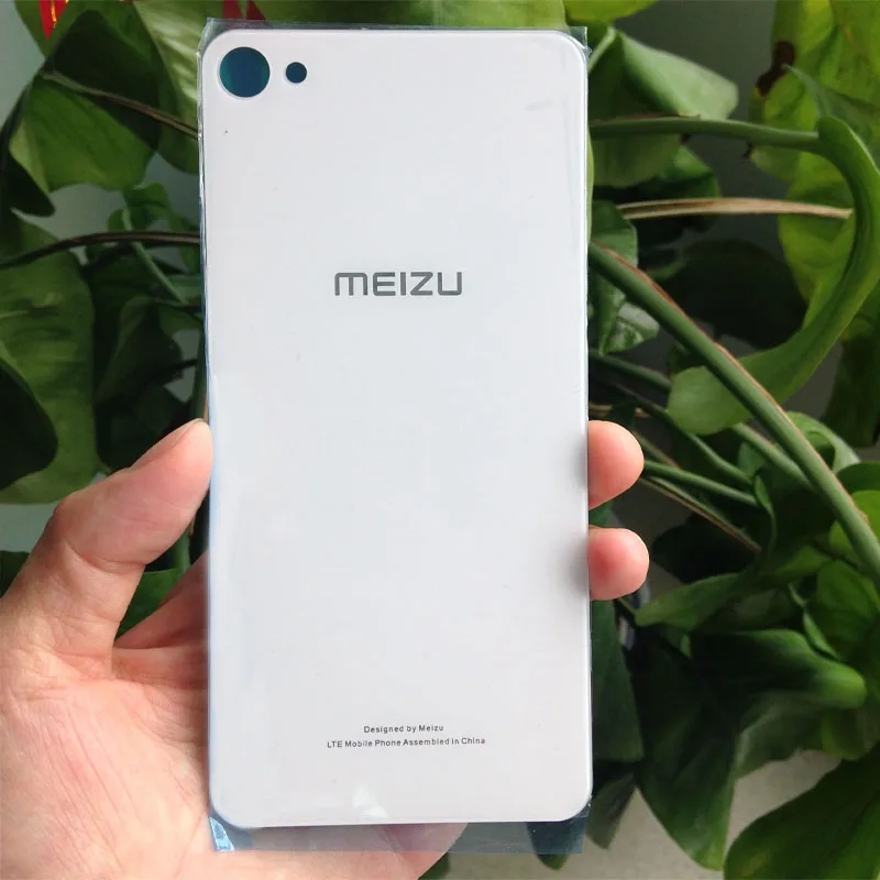 Чехол для meizu U10 U20, заднее стекло, задняя дверь, корпус, замена для meizu U10 U 10 U20 U 20, крышка батареи с наклейкой