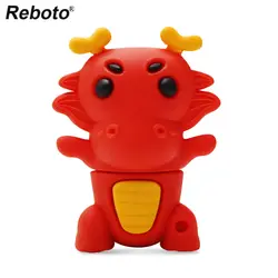 Retobo Usb 2,0 флэш-накопители Usb флешка накопитель животных знаки мультфильм 4 ГБ 8 ГБ 16 ГБ 32 ГБ Memory Stick U диска Stick подарки