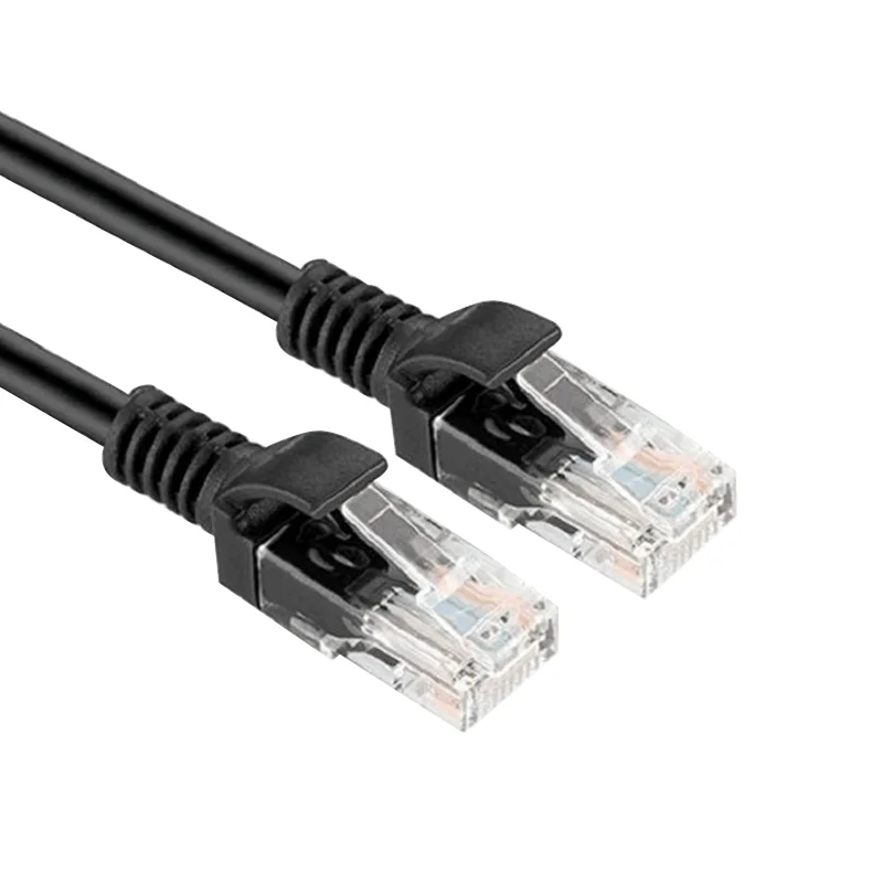 Высококачественный черный RJ45 CAT5 Ethernet шнур Rj45 кабель ethernet Интернет Lan Сетевой для