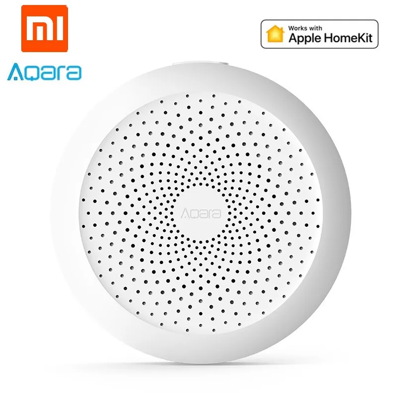 Xiaomi Mijia Aqara Hub Mi Gateway с RGB Led ночным светом умная работа Apple Homekit и Smart App | Электроника