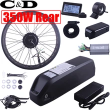 350 Вт, 36 В, 48 В, 52 в, Fatbike, конверсионный электрический велосипед, комплект для электровелосипеда, XF15-Fat мотор, MXUS, супер батарея, светодиодный ЖК-дисплей, открытый размер