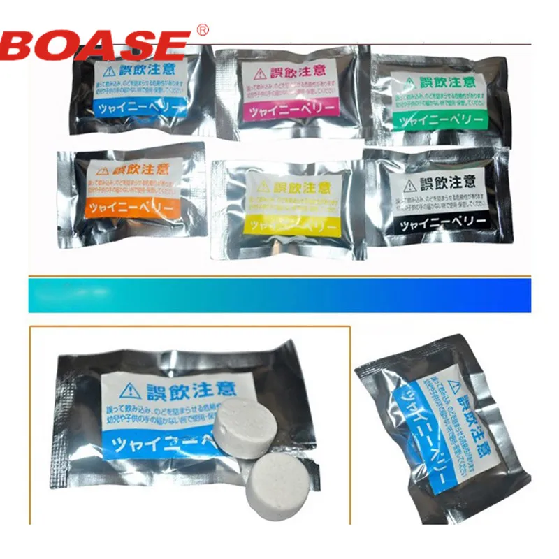 4 Pcs/Bag Solid Car Air Freshener Tablet Fragrance Home Office Perfumes