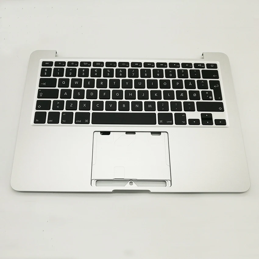

NEW Denmark Danmark Danish Topcase With Keyboard + Backlight For Macbook Pro Retina 13" A1502 2013 2014 Years