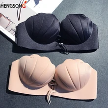 HENGSONG, женские сексуальные модные бюстгальтеры, бюстгальтер с регулируемыми бретельками, бесшовные бюстгальтеры с чашечками 3/4, пуш-ап, женские бюстгальтеры без косточек, женский бюстгальтер для фитнеса