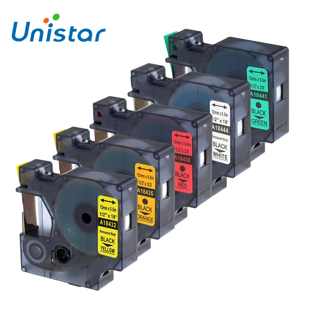 Buy Industrial Dymo Rhino Permanent Vinyl Labels Tape