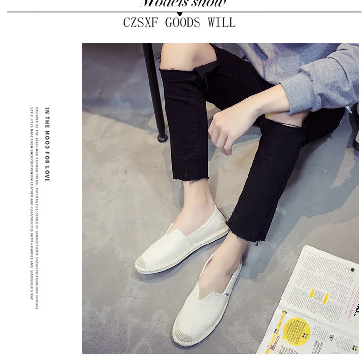 

Casual Men's Shoes Old Beijing Cloth Shoes Canvas Summer Leisure Flat Fisherman Driving Shoes Wicking SIZE 36-45 KM687-700 B1