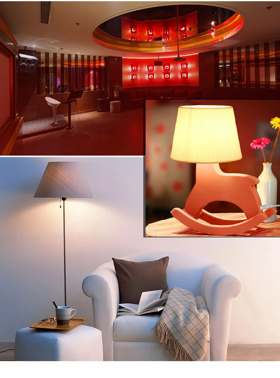 14.8W RGBWW RGBW LED bulb