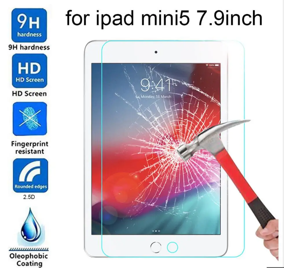 Ultra Clear Screen Guard Film for iPad mini 3 mini With Black Package mini 2