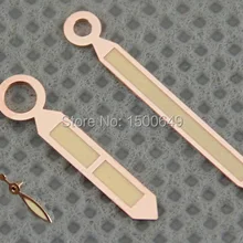 Parnis светящиеся золотые цвета руки для eta 6497,6498, st36 движение Мужские часы