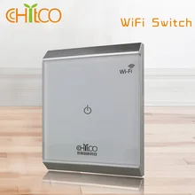 New arrival Chitco UK India Light Switch Control Android/IOS Home Automation Wi-Fi smart home wifi switch Android&IOS APP 3pcs