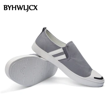 

New large size men's canvas shoes high quality breathable canvas flat shoes summer leisure espadrilles non-slip sneakers for men