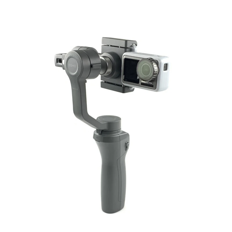 3D Печатный переключатель Монтажная пластина адаптер для DJI OSMO Action camera Frame для Zhiyun Smooth 4/Feiyu Vimble 2/DJI OSMO Mobile 2