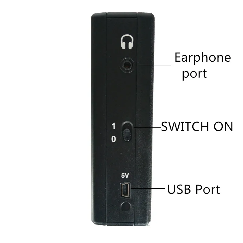 RF Signal Detector Lens Finder 3G 2100 Detection 2G/3G/4G GPS Tracker Bug Detector Anti Candid Full Range