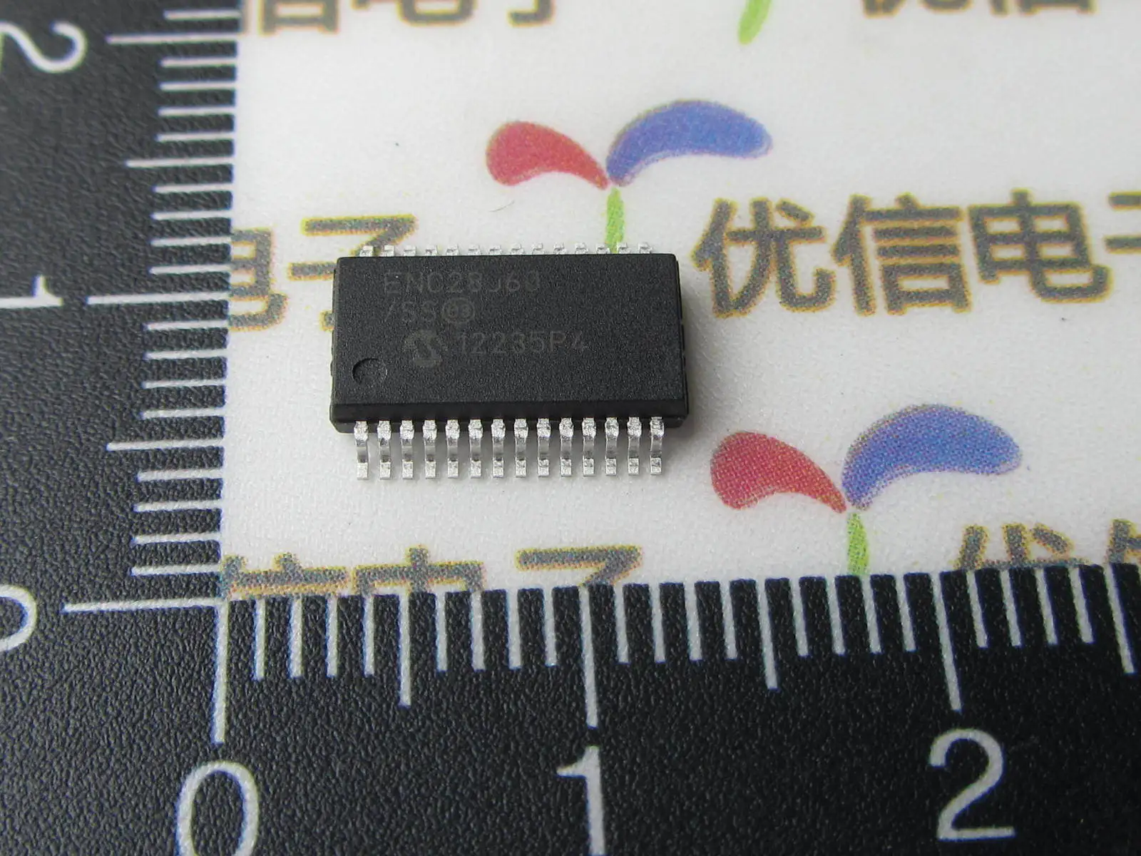Chip ENC28J60 / SS Ethernet controller 8KB RAM SSOP-28 - YXDZ | Электронные компоненты и принадлежности
