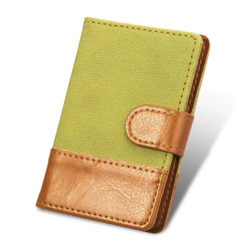 Модный держатель для телефона с подставкой для кредитных карт кошелек Карманный чехол для наклейки чехол подарки - Цвет: Зеленый
