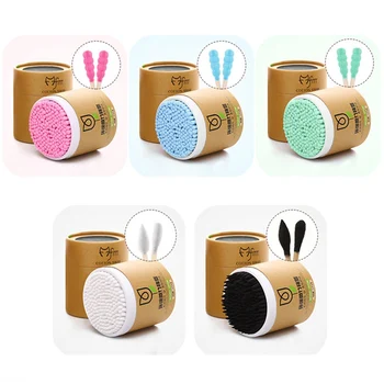 

200pcs Bamboo Cotton Swab Wood Sticks Soft Cotton Buds Cleaning Of Ears Tampons Micro brush Cotonete Pampons