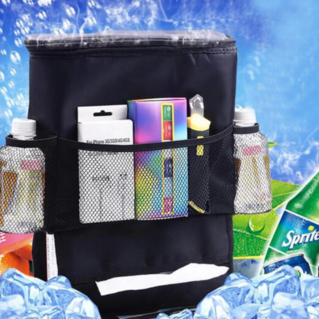 spesifikasi 2016 Auto Mobil Kembali Kursi Organizer Boot Sampah Bersih Pemegang Travel Multi saku Penyimpanan Kapasitas Penyimpanan Gantungan untuk Auto Pouch