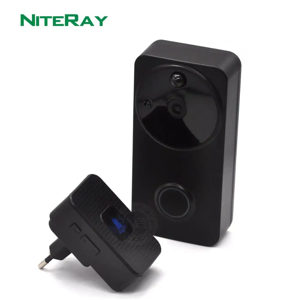 Дверной звонок HD 720P с питанием от аккумулятора PIR Wi Fi монитор для входной двери