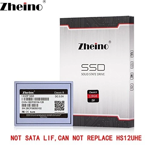 Zheino 1,8 дюймов 40Pin ZIF/CE SSD 128GB диск IDE PATA MLC твердотельные накопители для ноутбука