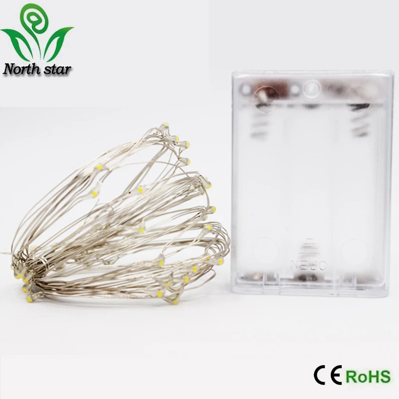 20/50/100 led USB/Battery Operated copper wire String