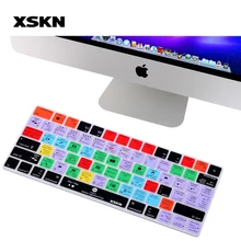 XSKN para Apple Magic Tampa Do Atalho de Teclado, para o Premiere Pro CC Design Funcional Da Pele do Teclado para Teclado Mágico MLA22LL/A