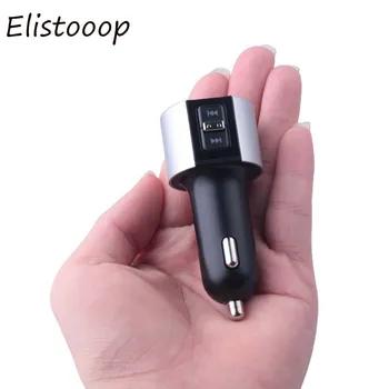 

Wireless Bluetooth Handsfree Car Kit FM Transmitter Car MP3 Player Modulator Dual USB Charging Voltage Detection U Disk Music