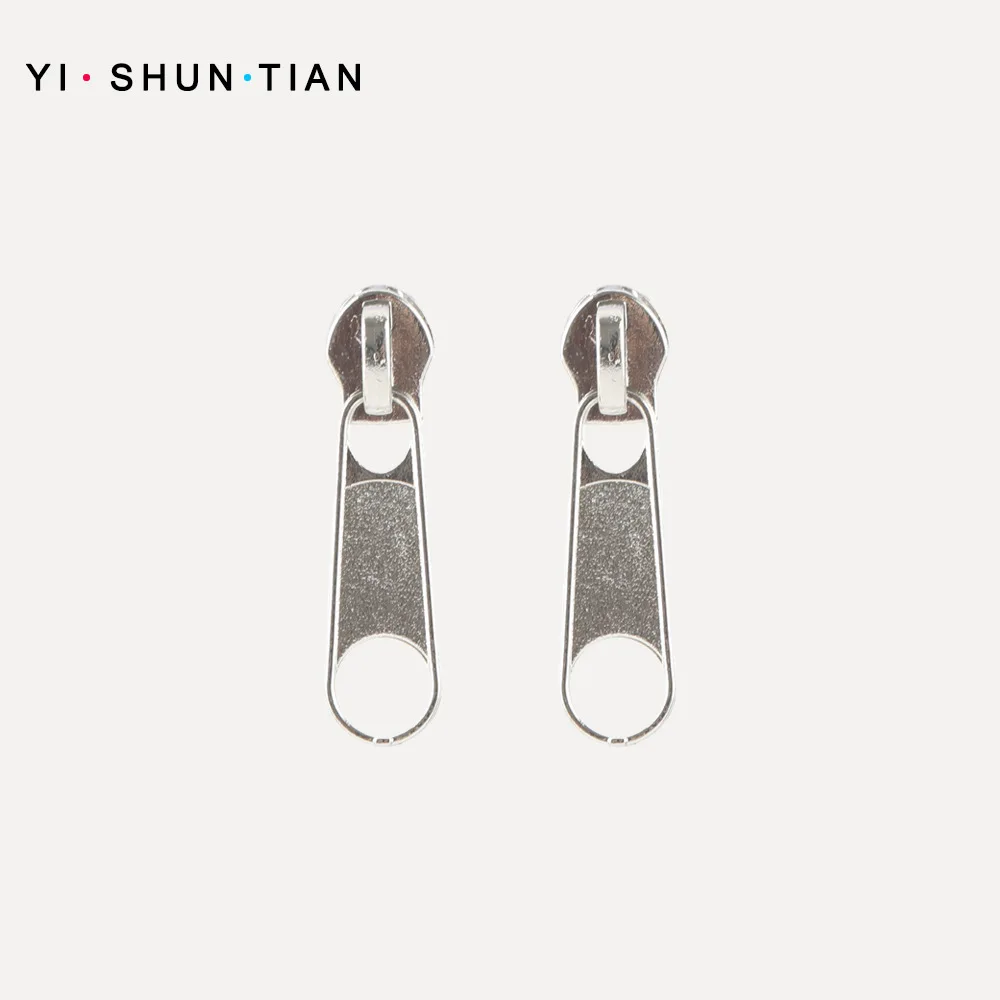 

100X Rivets Dark Gray 15 Mm Star Studs Bag/Footwear/Glove, Korea Temperament Simple Zipper Zip a Stud/Post Earrings female Europ