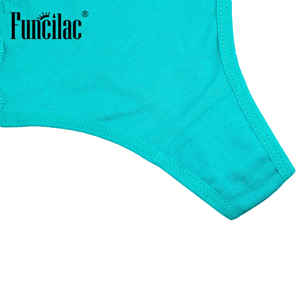 FUNCILAC женские кружевные стринги и женское нижнее белье трусики из хлопка Mutande Donna