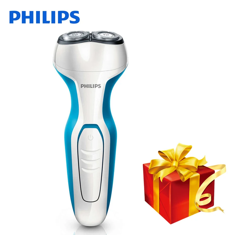 Philips электробритва S311 водонепроницаемый дизайн перезаряжаемый с Ni-MH батареей для мужской гибкой системы шпона