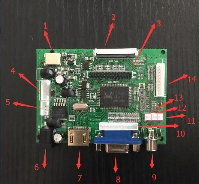 Raspberry Pi Controle Remoto 800*480 para Framboesa pi 2 Laranja Pi De Banana Pi