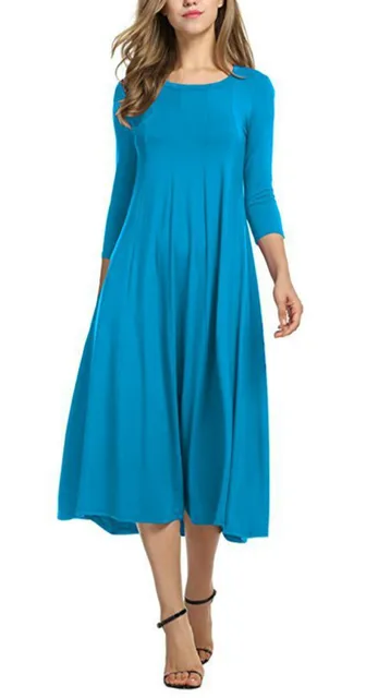 casual womens midi dress