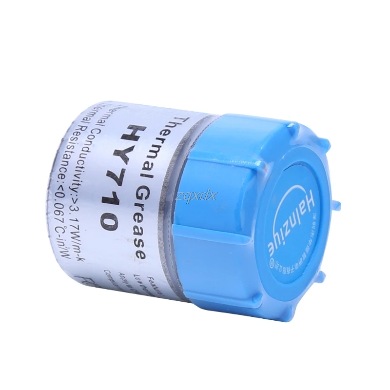 10g HY710-CN10 شحم حراري وحدة المعالجة المركزية شرائح التبريد مجمع سيليكون لصق 3.17 W يونيو دروبشيب