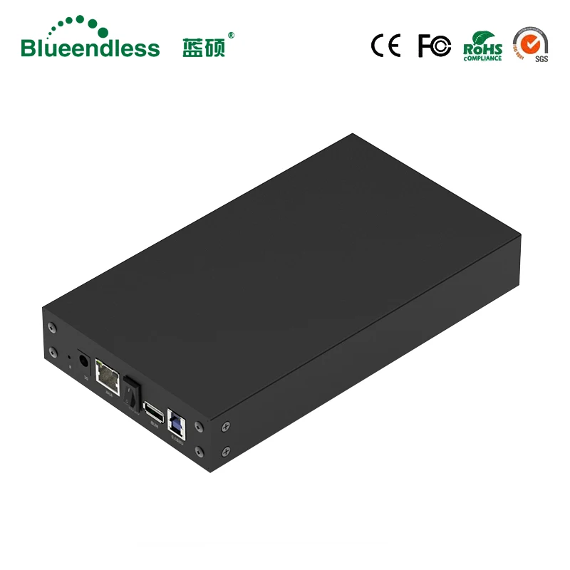 Blueendless беспроводной NAS hdd корпус 3,5 ''sata RJ45 USB 3,0 PC чехол для жесткого диска