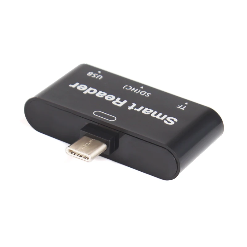 3 в 1 USB 3.1 Тип c USB-C TF Micro SD OTG Картридер для Тип-c телефон для MacBook #233291